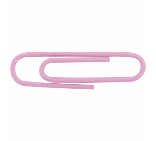 Скрепки BRAUBERG PASTEL, 28 мм, пастельные цвета, 100 шт., в пластиковой коробке, 271956