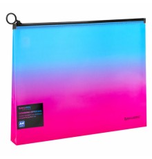 Папка-конверт расширяющаяся на молнии BRAUBERG 