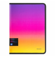 Папка объемная на молнии пластиковая BRAUBERG 