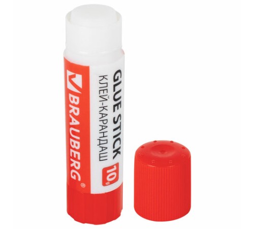 Набор клея BRAUBERG (клей-карандаш PVP 10 г, клей ПВА 45 г, клей ПВА 20 г с кисточкой), блистер, 271978