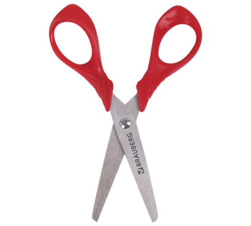 Набор: клей + ножницы BRAUBERG (клей-карандаш PVP 10 г, клей ПВА 45 г, ножницы 13 см), блистер, 271979