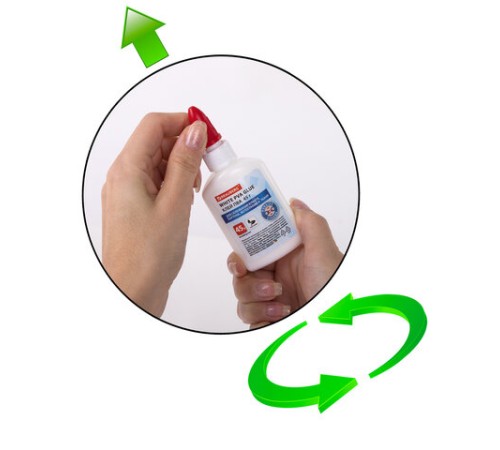 Набор: клей + ножницы BRAUBERG (клей-карандаш PVP 10 г, клей ПВА 45 г, ножницы 13 см), блистер, 271979