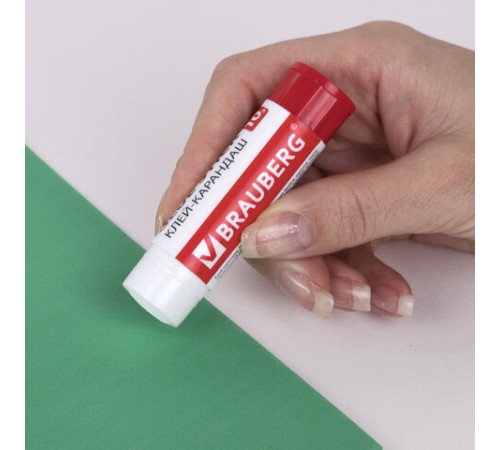 Набор: клей + ножницы BRAUBERG (клей-карандаш PVP 10 г, клей ПВА 45 г, ножницы 13 см), блистер, 271979