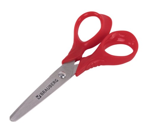 Набор: клей + ножницы BRAUBERG (клей-карандаш PVP 10 г, клей ПВА 45 г, ножницы 13 см), блистер, 271979