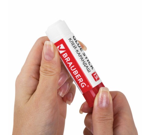 Набор клея BRAUBERG (клей-карандаш PVP 15 г, клей ПВА 125 г), блистер, 271980