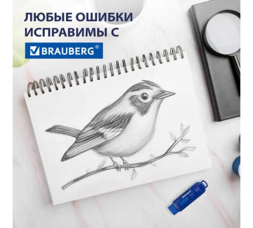 Ластик выдвижной BRAUBERG 