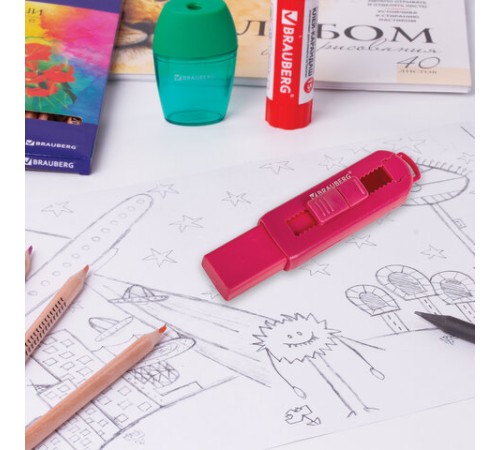 Ластик выдвижной BRAUBERG 