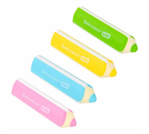Ластики фигурные BRAUBERG KIDS 