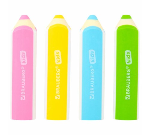 Ластики фигурные BRAUBERG KIDS 