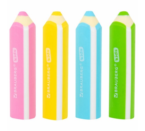 Ластики фигурные BRAUBERG KIDS 
