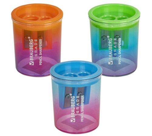 Точилка для классических и утолщенных карандашей BRAUBERG 