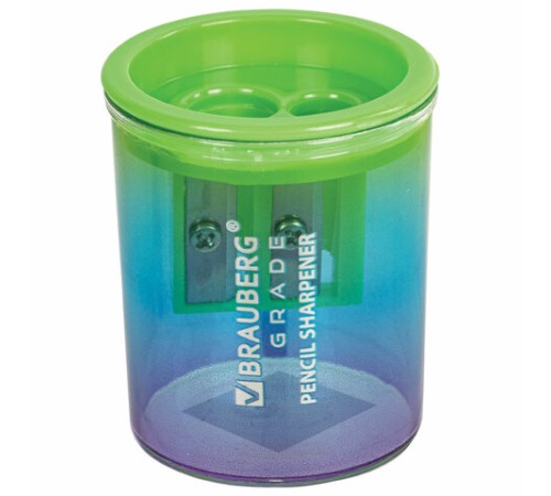 Точилка для классических и утолщенных карандашей BRAUBERG 