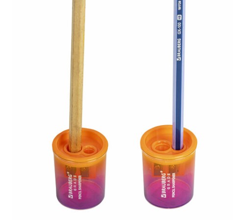 Точилка для классических и утолщенных карандашей BRAUBERG 