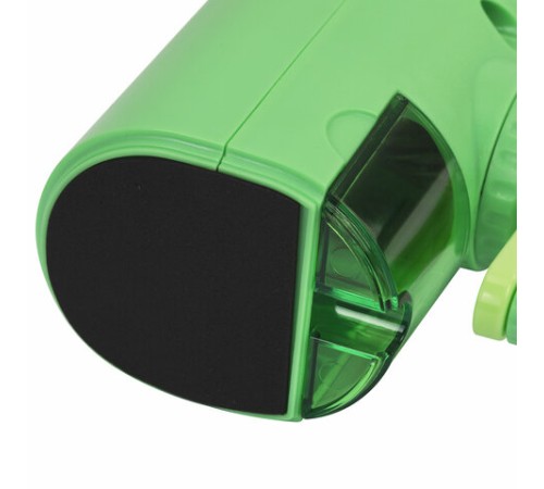 Точилка механическая BRAUBERG KIDS, для простых и цветных карандашей, корпус мятный, крепление к столу, 272003