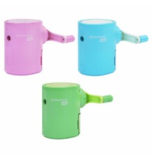 Точилка механическая BRAUBERG KIDS, для простых и цветных карандашей, цвет корпуса ассорти, 272006
