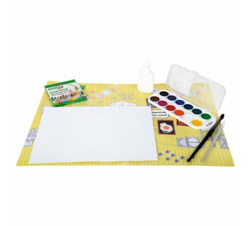 Настольное покрытие BRAUBERG KIDS для труда и творческих занятий, ПВХ, 