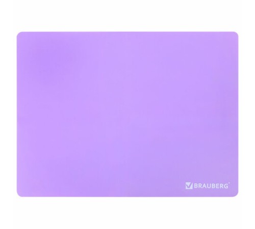 Настольное покрытие BRAUBERG для труда и творческих занятий, силикон, фиолетовое, 30х40 см, 273375, 272375