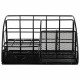 Органайзер для косметики и мелочей металлический 5 секций, MONTE VITA (МОНТЕ ВИТА), 140х220х127 мм, чёрный, 272478