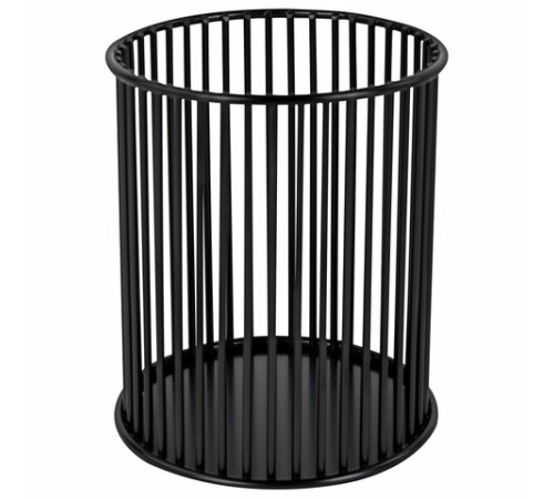 Органайзер-стаканчик для косметики и мелочей MONTE VITA (МОНТЕ ВИТА), металлический, 100х80 мм, черный, 272485