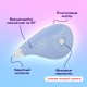 Корректирующая лента BRAUBERG PASTEL 5 мм х 12 м, вращающийся наконечник 90°, механизм перемотки, корпус голубой, блистер, 272488