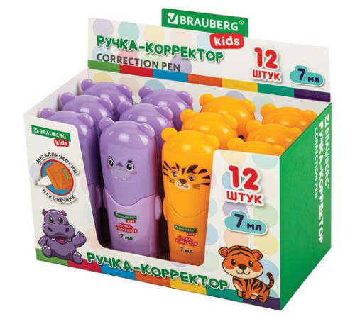 Ручка-корректор BRAUBERG KIDS 