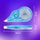 Корректирующая лента BRAUBERG MAXI PLUS, 5 мм х 25 м, механизм перемотки, корпус голубой, блистер, 272500