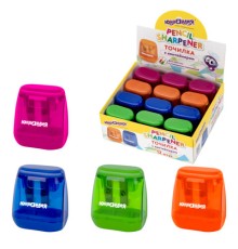 Точилка с контейнером для простых и утолщенных карандашей ЮНЛАНДИЯ 