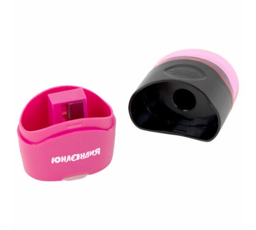 Точилка с контейнером и ластиком ЮНЛАНДИЯ 