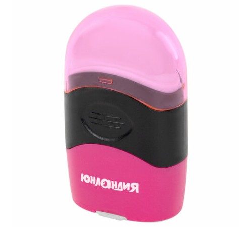 Точилка с контейнером и ластиком ЮНЛАНДИЯ 