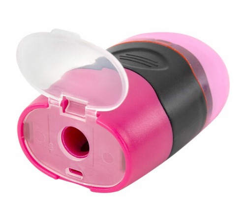 Точилка с контейнером и ластиком ЮНЛАНДИЯ 