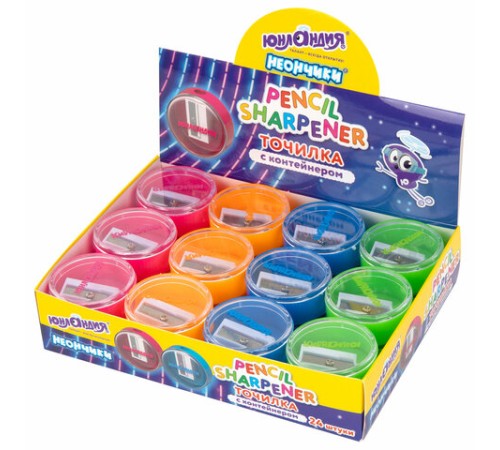 Точилка с контейнером ЮНЛАНДИЯ 