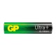 Батарейки КОМПЛЕКТ 4 шт., GP Ultra Plus G-Tech, AAA (LR03), алкалиновые, мизинчиковые, 24AUPA21-2CRSB4