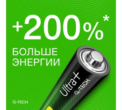 Батарейки КОМПЛЕКТ 4 шт., GP Ultra Plus G-Tech, AAA (LR03), алкалиновые, мизинчиковые, 24AUPA21-2CRSB4 Батарейки КОМПЛЕКТ 4 шт., GP Ultra Plus G-Tech, AAA (LR03), алкалиновые, мизинчиковые, 24AUPA21-2CRSB4