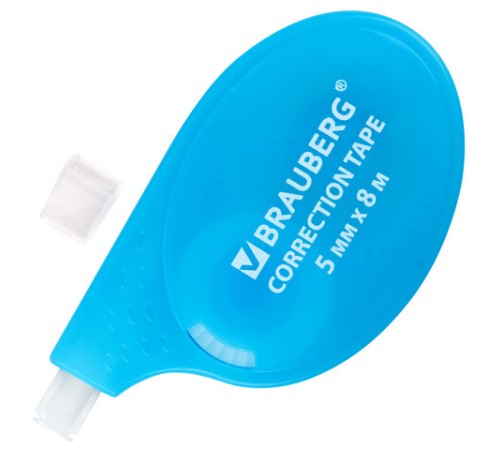 Корректирующая лента BRAUBERG ULTRA NEON, 5 мм х 8 м, ВЫГОДНАЯ УПАКОВКА 3 штуки в блистере, 272665