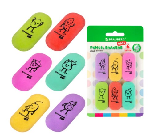 Ластики BRAUBERG KIDS 