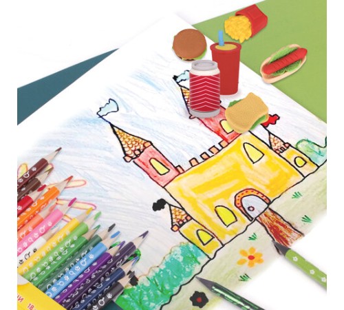 Ластики фигурные ЮНЛАНДИЯ 