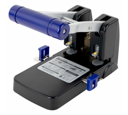 Дырокол металлический МОЩНЫЙ BRAUBERG 