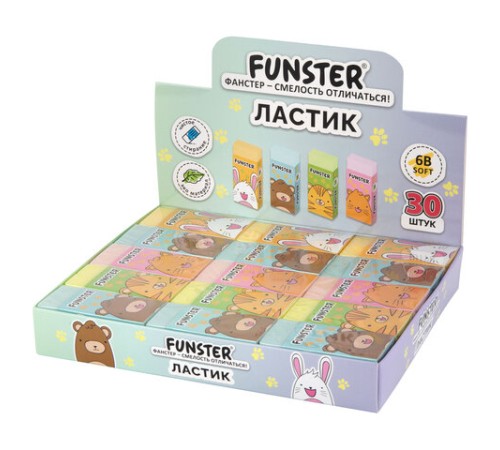Ластик FUNSTER (ФАНСТЕР) 