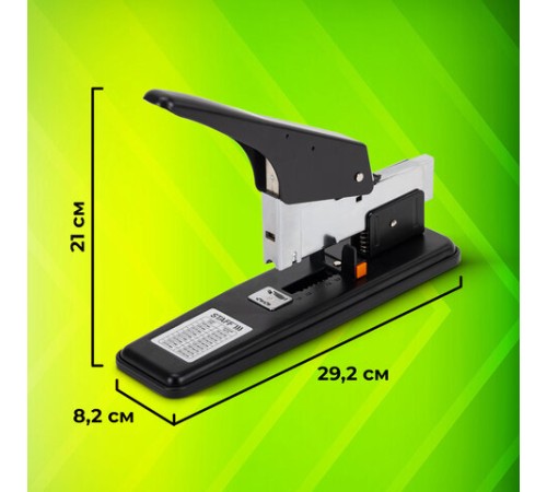 Степлер МОЩНЫЙ №24/6-23/24 металлический STAFF 