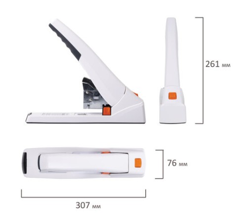 Степлер ЭНЕРГОСБЕРЕГАЮЩИЙ МОЩНЫЙ № 24/6 - 23/13 BRAUBERG 