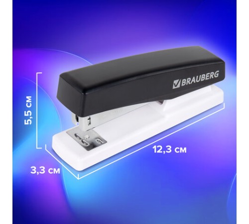 Степлер №24/6, 26/6 BRAUBERG 