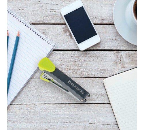 Степлер №10 металлический BRAUBERG 