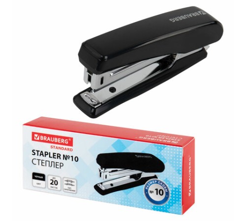 Степлер №10 BRAUBERG 