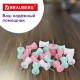 Силовые кнопки-гвоздики BRAUBERG PASTEL, пастельные цвета, 30 штук, 12 мм, 272756