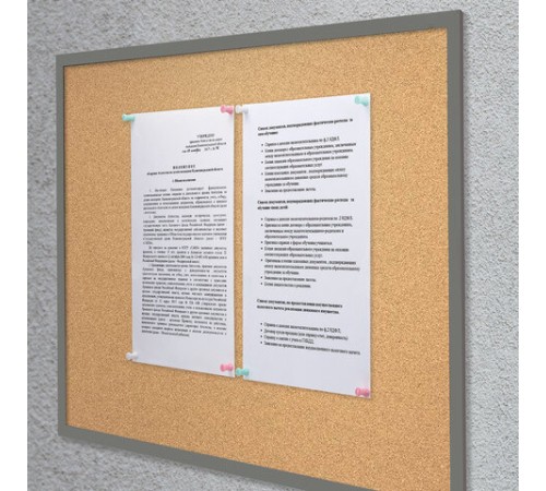 Силовые кнопки-гвоздики BRAUBERG PASTEL, пастельные цвета, 30 штук, 12 мм, 272756