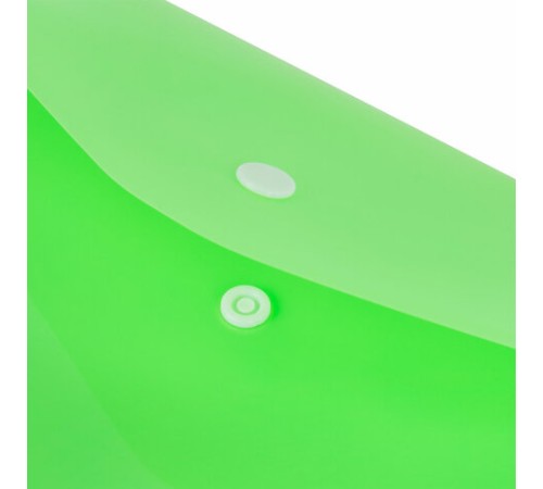 Папка-конверт с кнопкой А4, КОМПЛЕКТ 8 шт., яркие неоновые цвета ассорти, BRAUBERG 