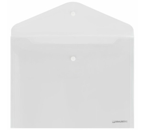 Папка-конверт с кнопкой BRAUBERG 