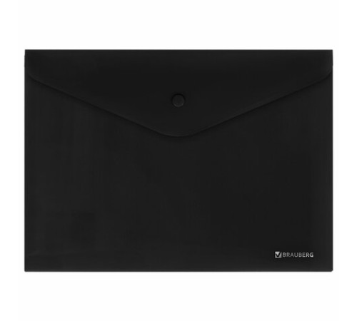 Папка-конверт с кнопкой BRAUBERG 