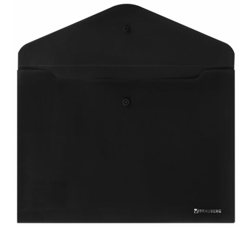 Папка-конверт с кнопкой BRAUBERG 