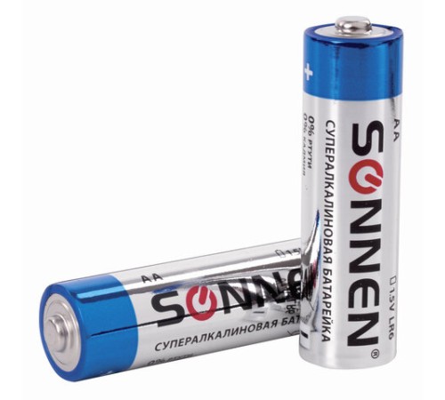 Батарейки КОМПЛЕКТ 10 шт., SONNEN Super Alkaline, АА (LR6,15А), алкалиновые, пальчиковые, в коробке, 454231 Батарейки КОМПЛЕКТ 10 шт., SONNEN Super Alkaline, АА (LR6,15А), алкалиновые, пальчиковые, в коробке, 454231